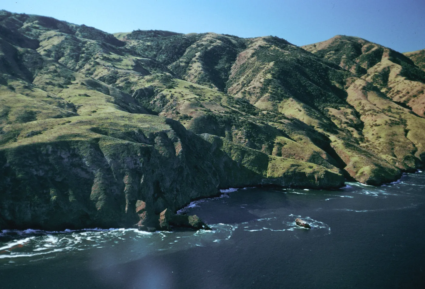 North side, Santa Cruz Island