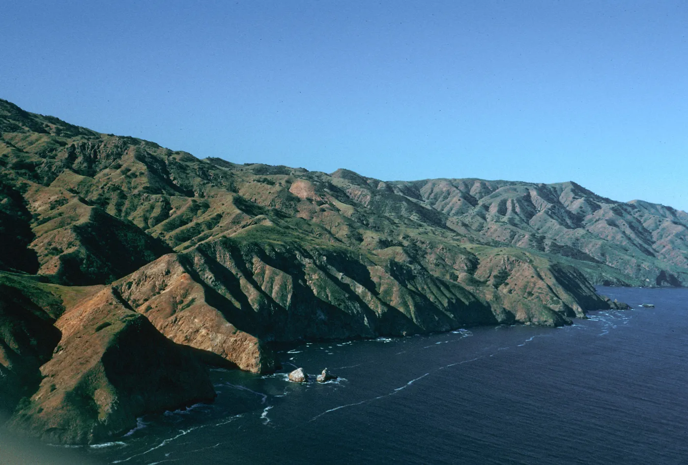 North side, Santa Cruz Island