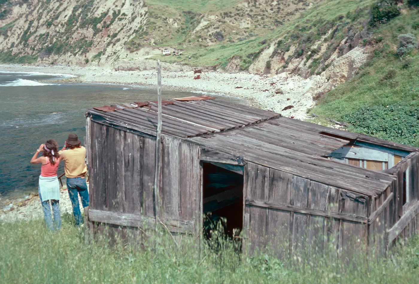 fishing shack, China Harbor, Santa Cruz Island