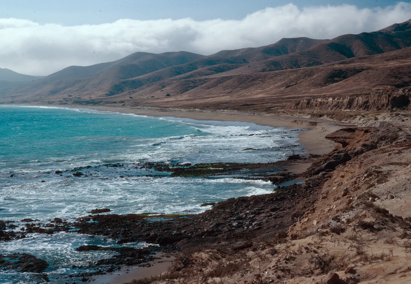Playa Larga, just West of Punta Arena, Santa Cruz Island