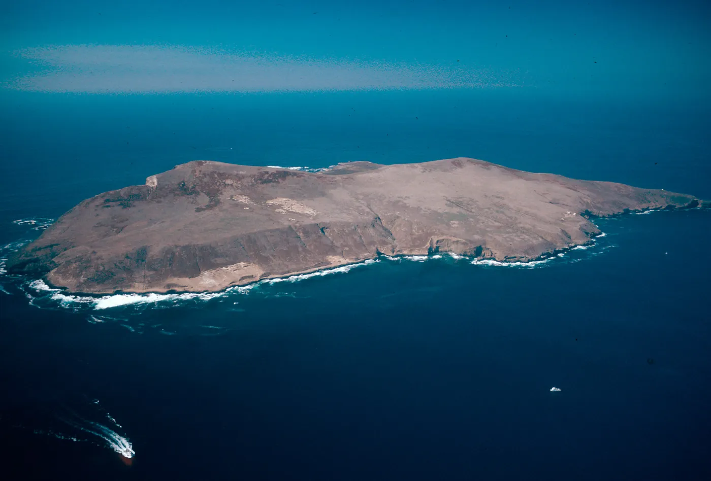 view from Southeast, Santa Barbara Island