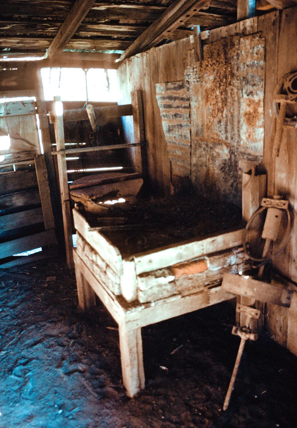 blacksmiths forge, Scorpion Ranch, Santa Cruz Island