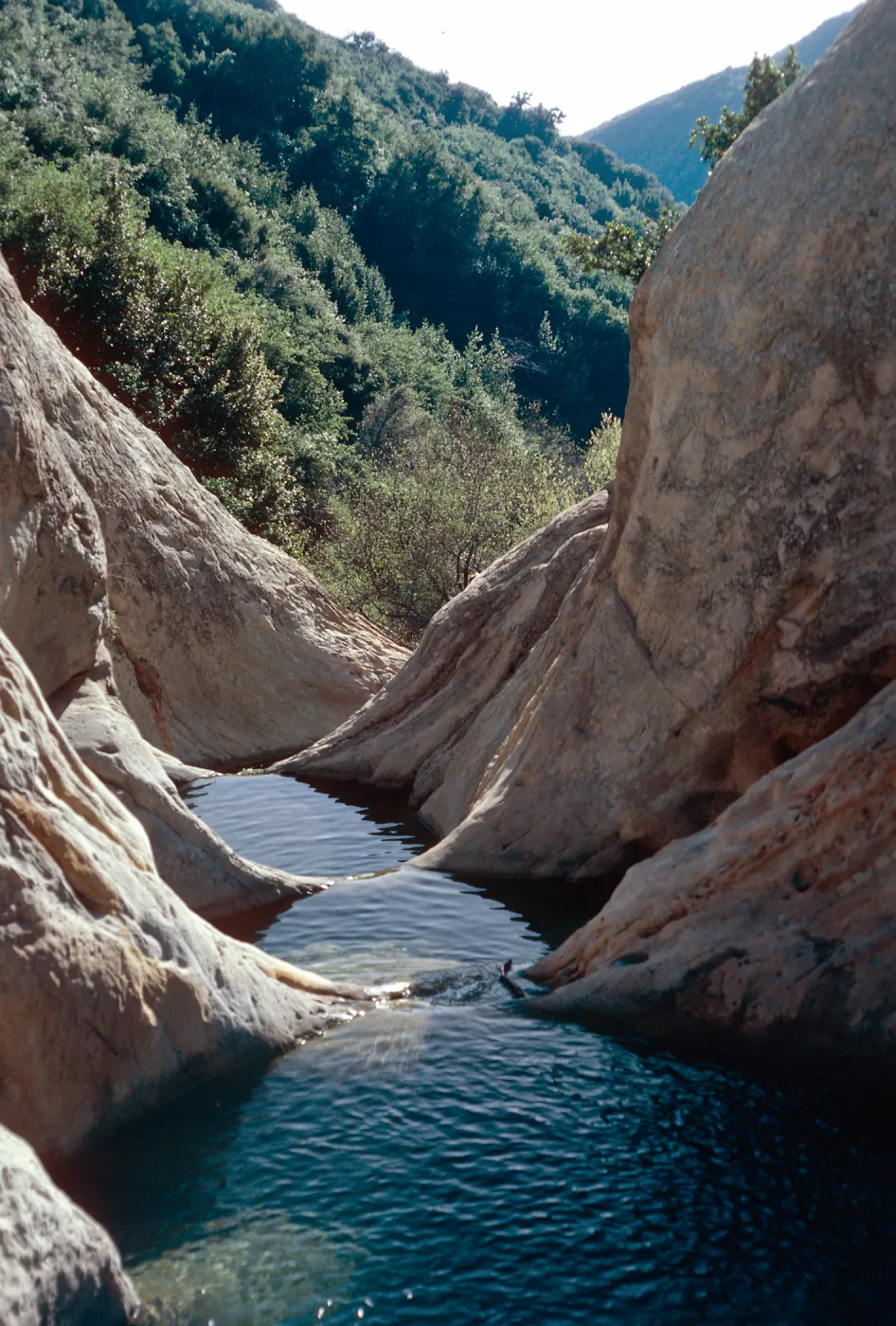 Seven Falls, Mission Canyon, Santa Barbara County