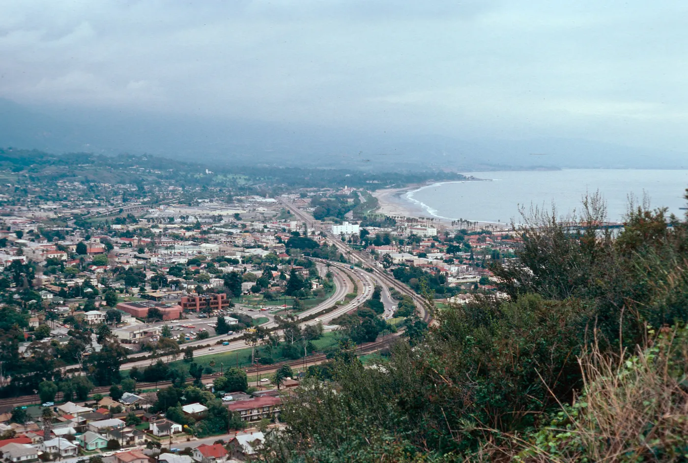 Santa Barbara from T.V. Hill