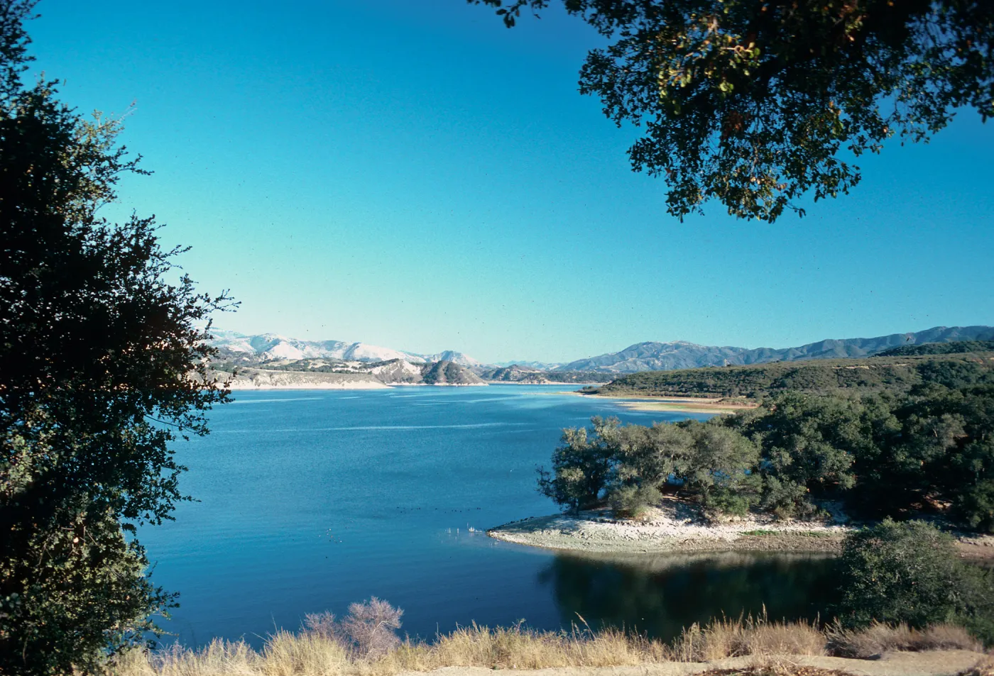 Lake Cachuma from campground, Santa Barbara County