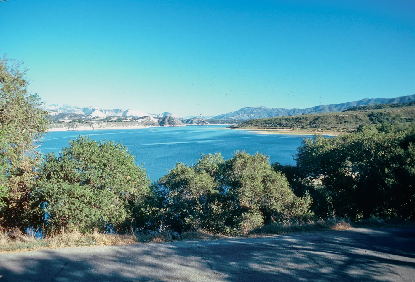 Lake Cachuma from campground, Santa Barbara County
