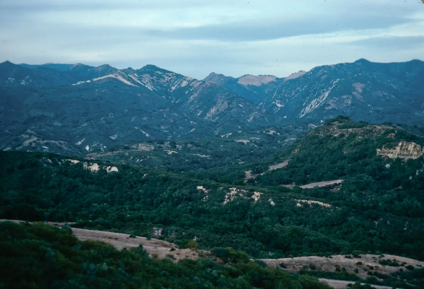 Santa Lucia Mountains from Lopez Canyon Road, San Luis Obispo County