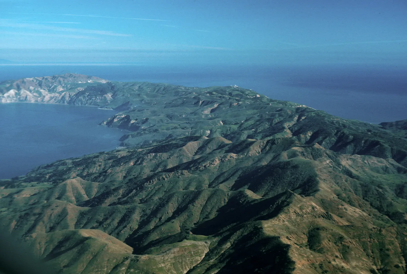 China Harbor view, Santa Cruz Island