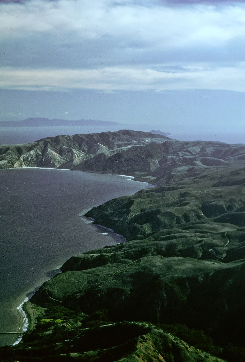 Prisoners to China Harbors view, Santa Cruz Island
