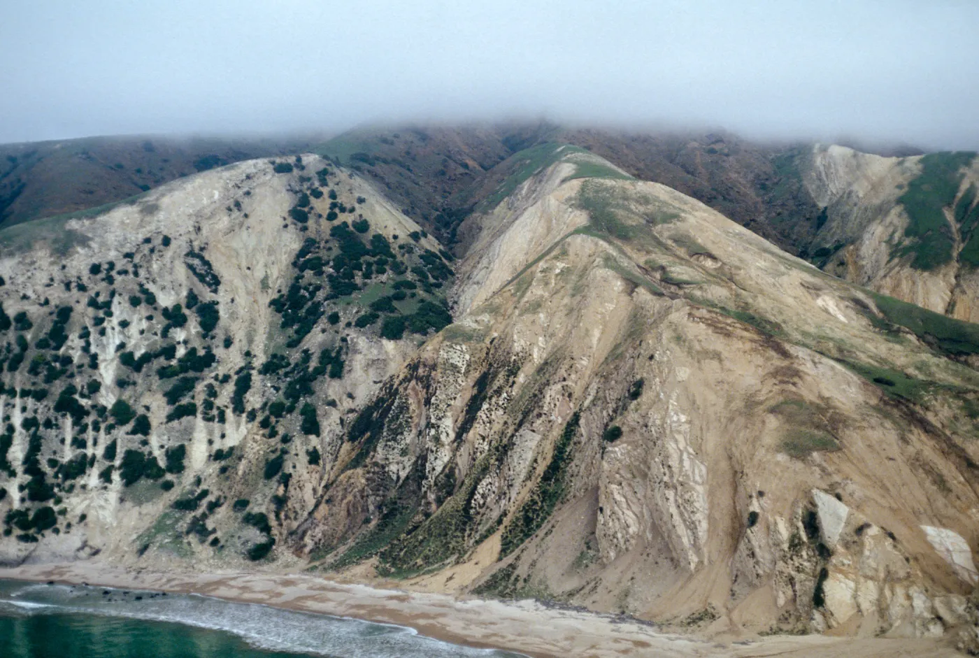 bluffs, Santa Cruz Island