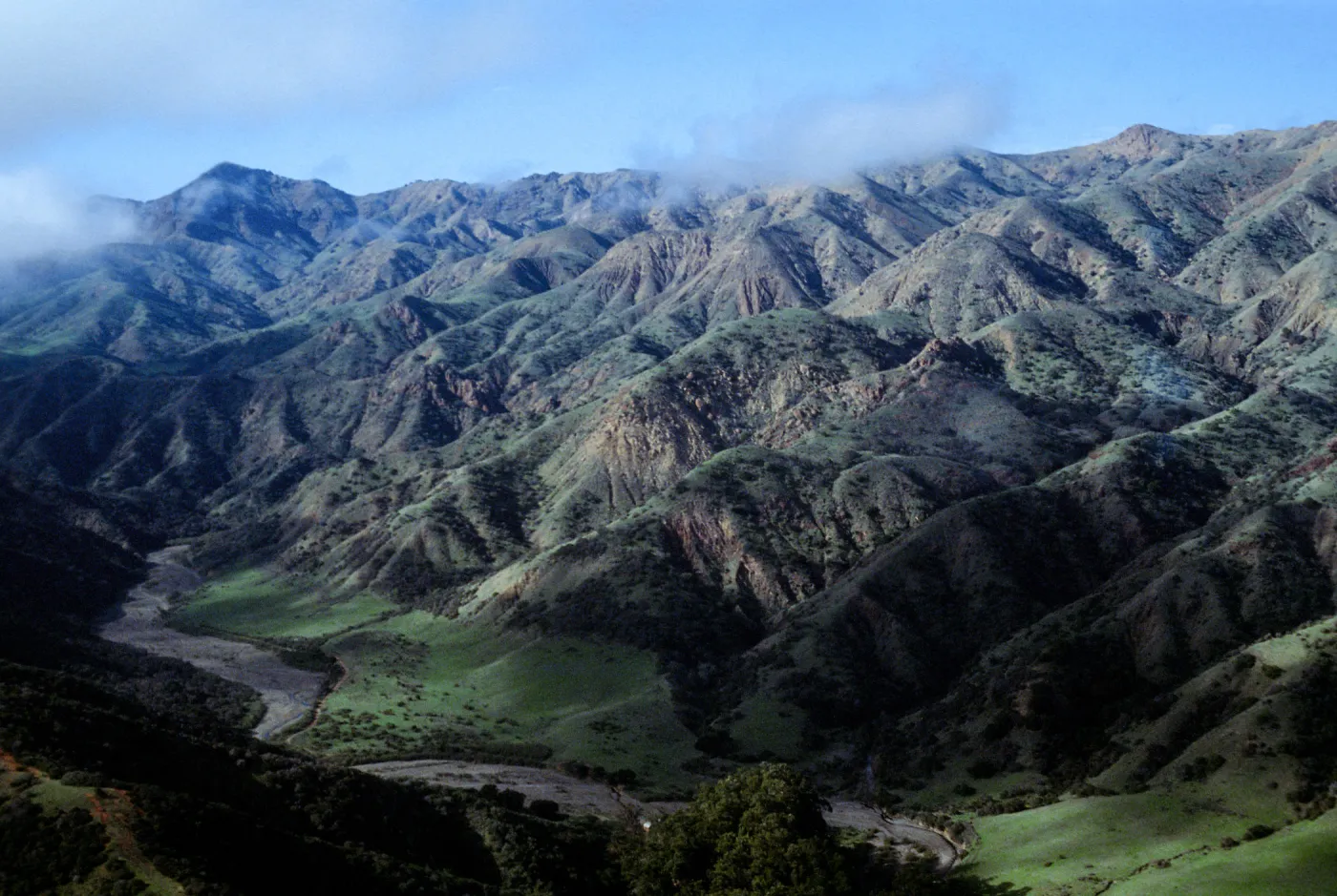 Central Valley - looking toward Diablo, Santa Cruz Island