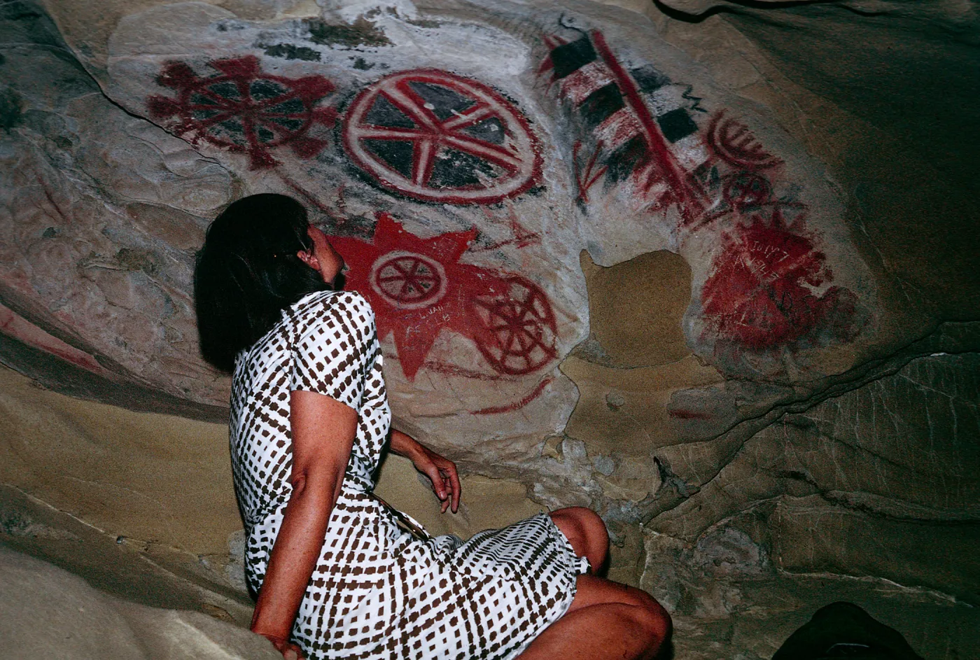 Caroline Kuizenga, Painted Cave, Santa Ynez Mountains, Santa Barbara County