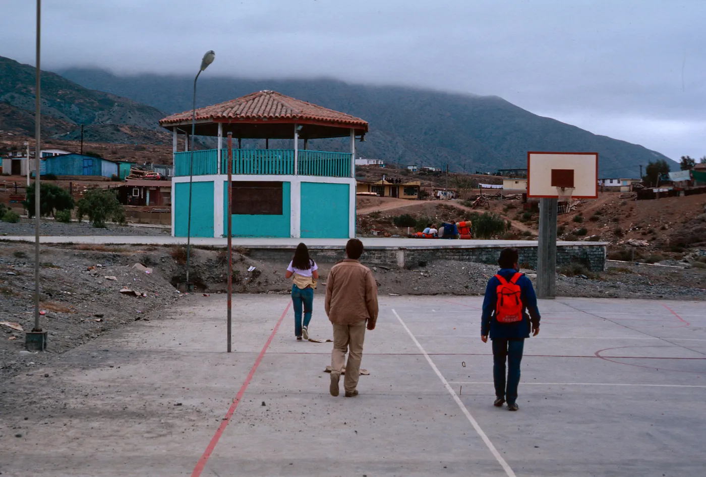 town square, Cedros Island