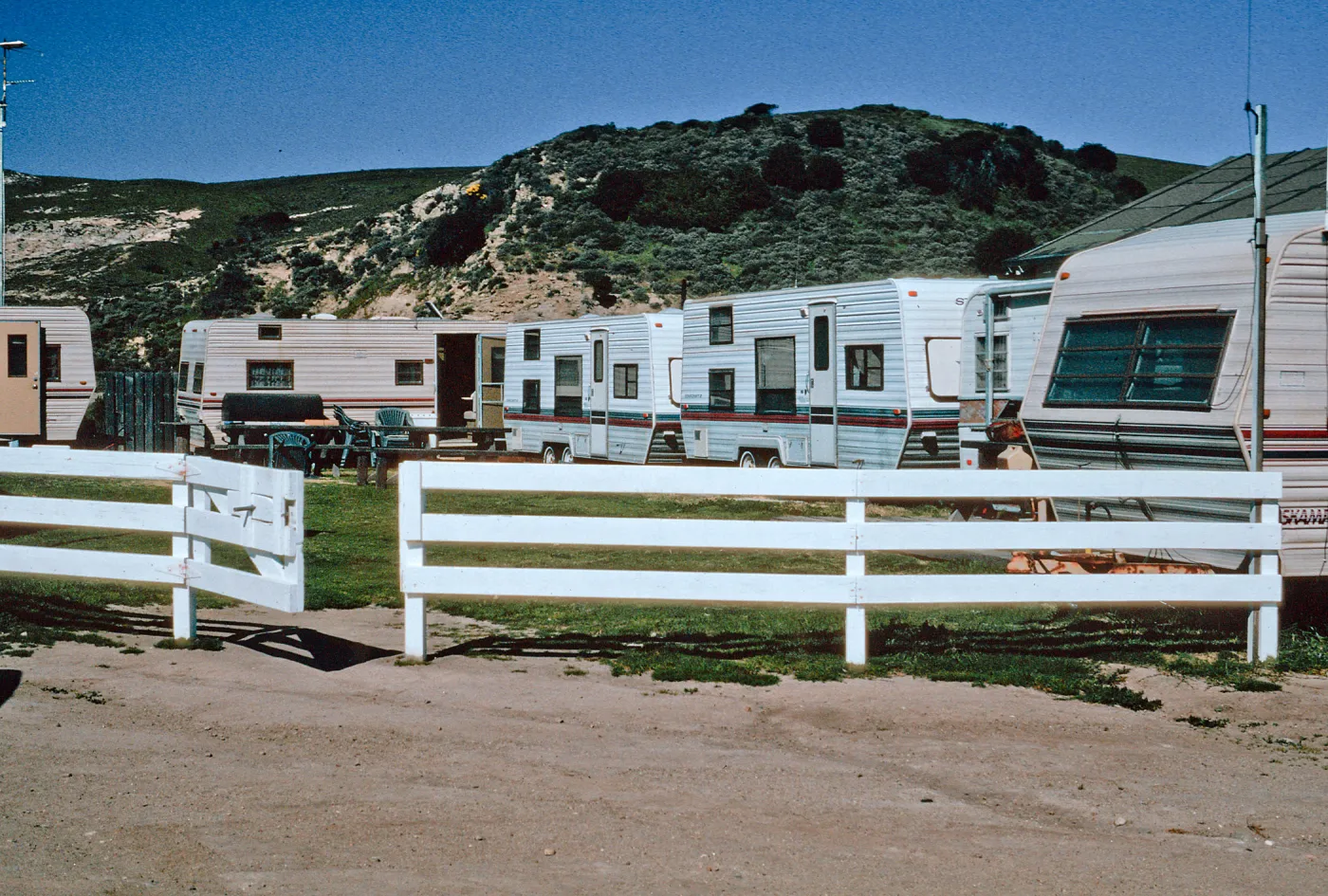NPS trailers, Vail Ranch, Santa Rosa Island