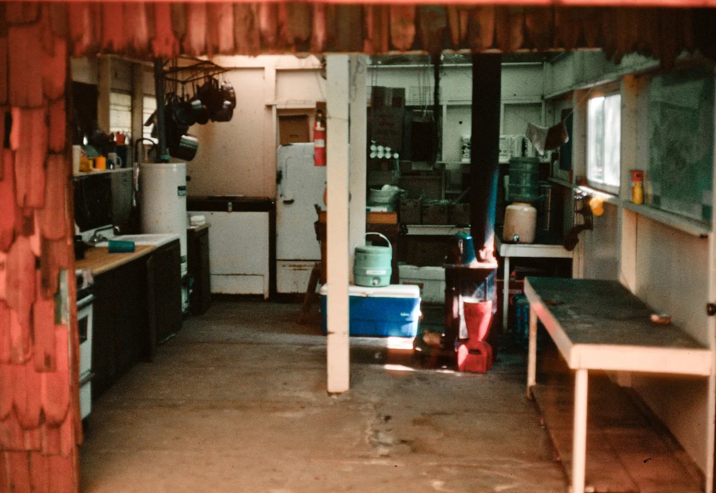 kitchen, Archery Camp, Prisoners Harbor, Santa Cruz Island