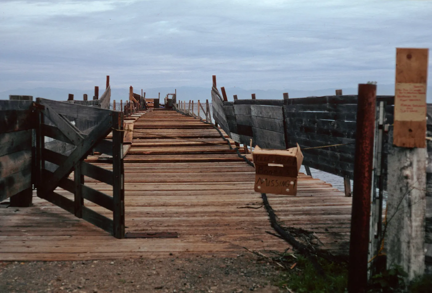 pier under repair, Prisoners Harbor, Santa Cruz Island
