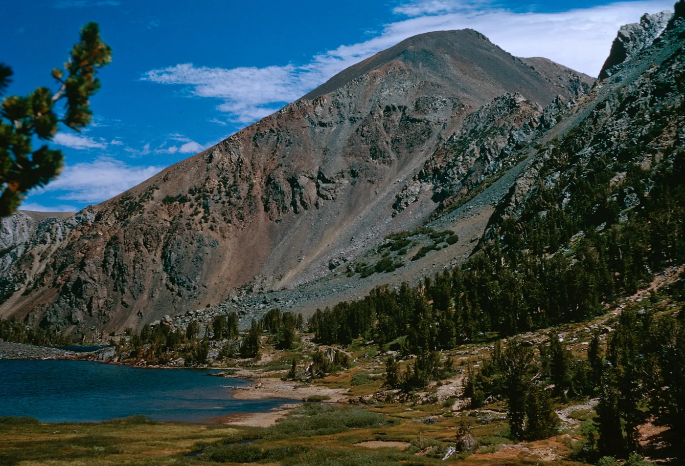 Dunderberg Peak & upper Hoover Lake, Mono County