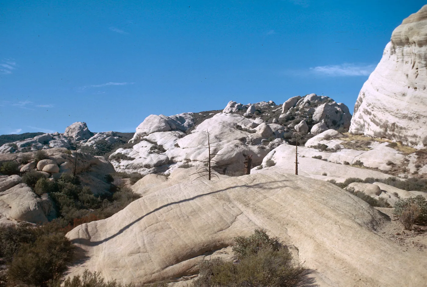 Piedra Blanca, NE of Lyon Canyon