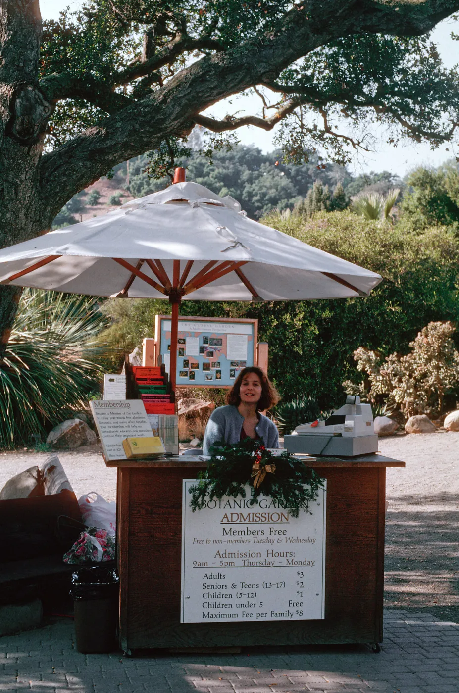 Heather, Admissions cashier