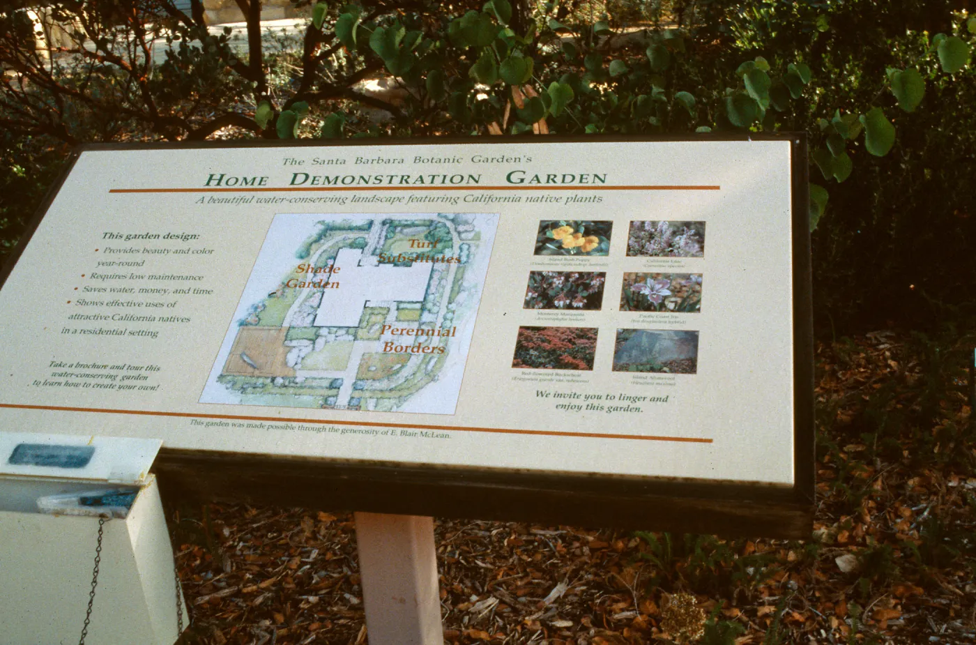 Home Demonstration Garden Display