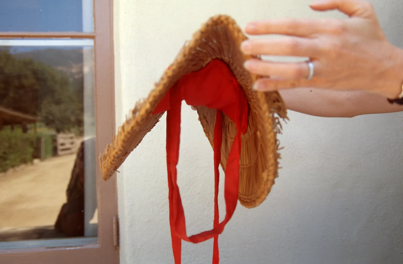 Lutah Riggs' garden hat
