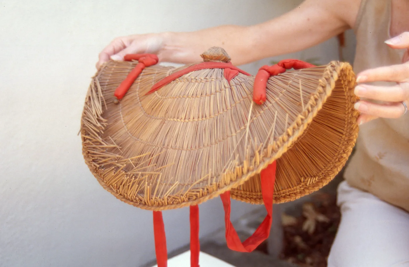 Lutah Riggs' garden hat