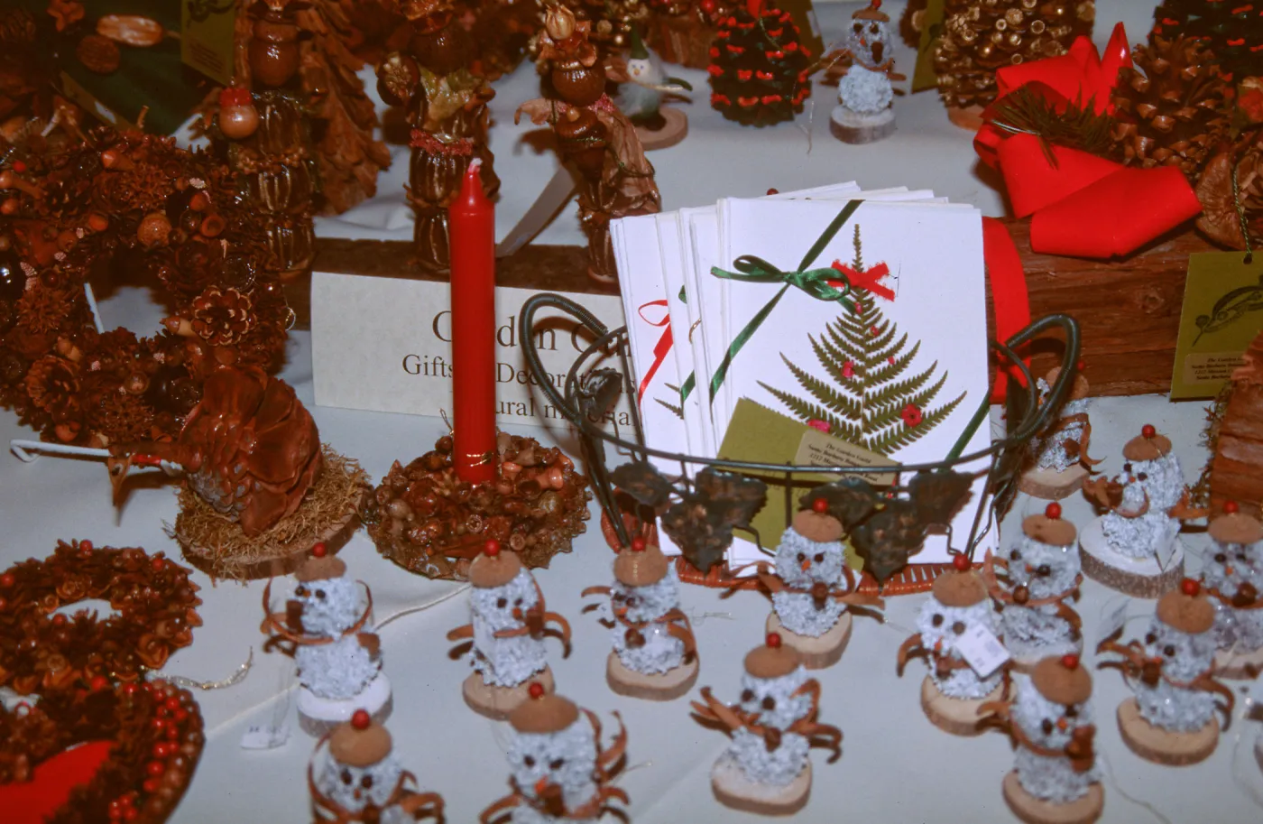 Garden Guild crafts display