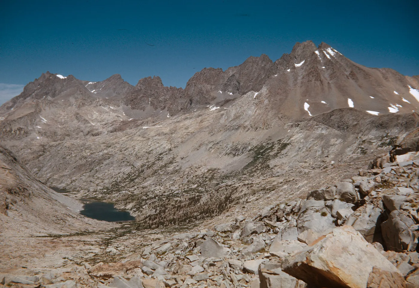Middle Palisade from Mather Pass