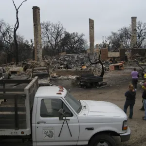 Santa Barbara Botanic Garden after the Jesusita Fire