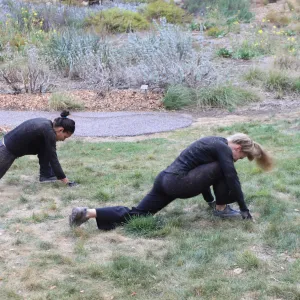 Art from the Ashes Dancers with Herb Parker's Haven Laborinth