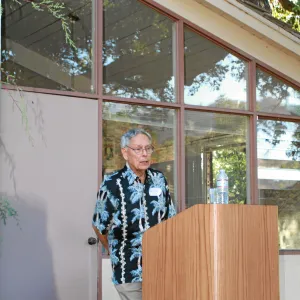 Party celebrating Bob Haller's 80th year