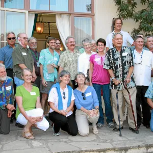 Party celebrating Bob Haller's 80th year
