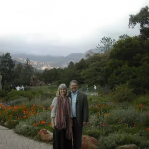 Ed and Sandy Schneider, SBBG Meadow, Toad Hall