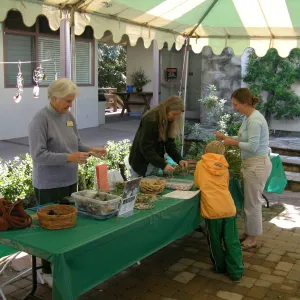 Patrick Dougherty Toad Hall Grand Opening Crafts