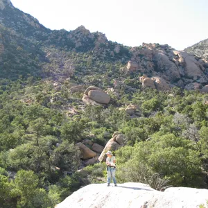 Betsy Collins at Caruthers Canyon