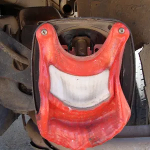 melted lamp on garden truck, after the Jesusita Fire
