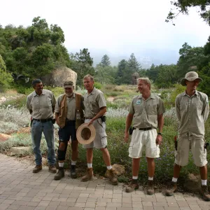 SBBG grounds crew 2005