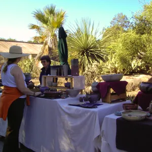 pottery, Fall Plant Sale, 2005