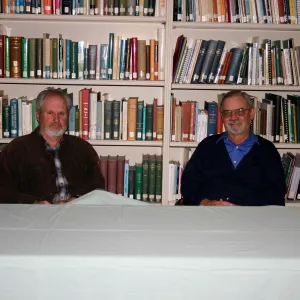 Ceanothus, book signing 2006, authors (David Fross and Dieter Wilken)