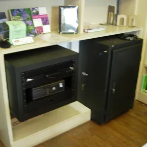 new Audio visual AV system installed in the Library, SBBG 2006 Projects