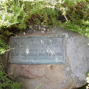 Porter Bench plaque (Bench #64)