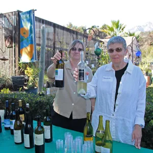 Joan Ariel and Ellen Broidy, SBBG event
