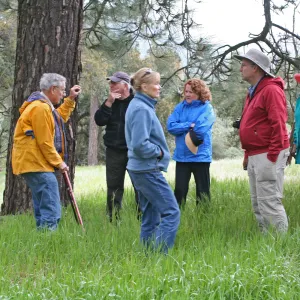 SBBG docent training field trip with Bob Haller