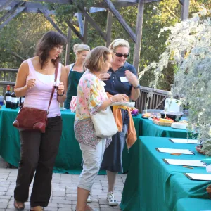 2009 Fall Plant Sale Preview event, silent auction