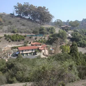 view of Tipton Ridge (RAWS site)
