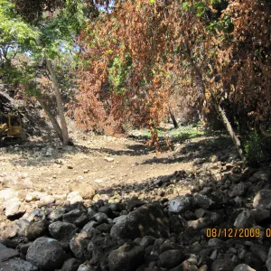 Santa Barbar County flood control, Mission Creek after the Jesusita Fire