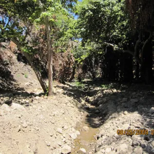 Santa Barbar County flood control, Mission Creek after the Jesusita Fire