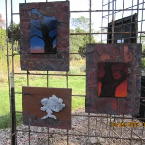 Art From Ashes art exhibit, after the Jesusita Fire
