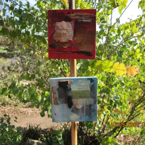 Art From Ashes art exhibit, after the Jesusita Fire
