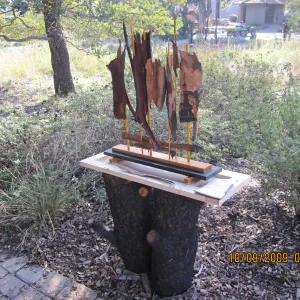 Art From Ashes art exhibit, after the Jesusita Fire